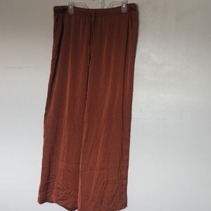 Stars Above Terracotta Wide-Leg Pants